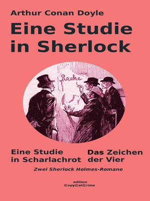 cover image of Eine Studie in Sherlock